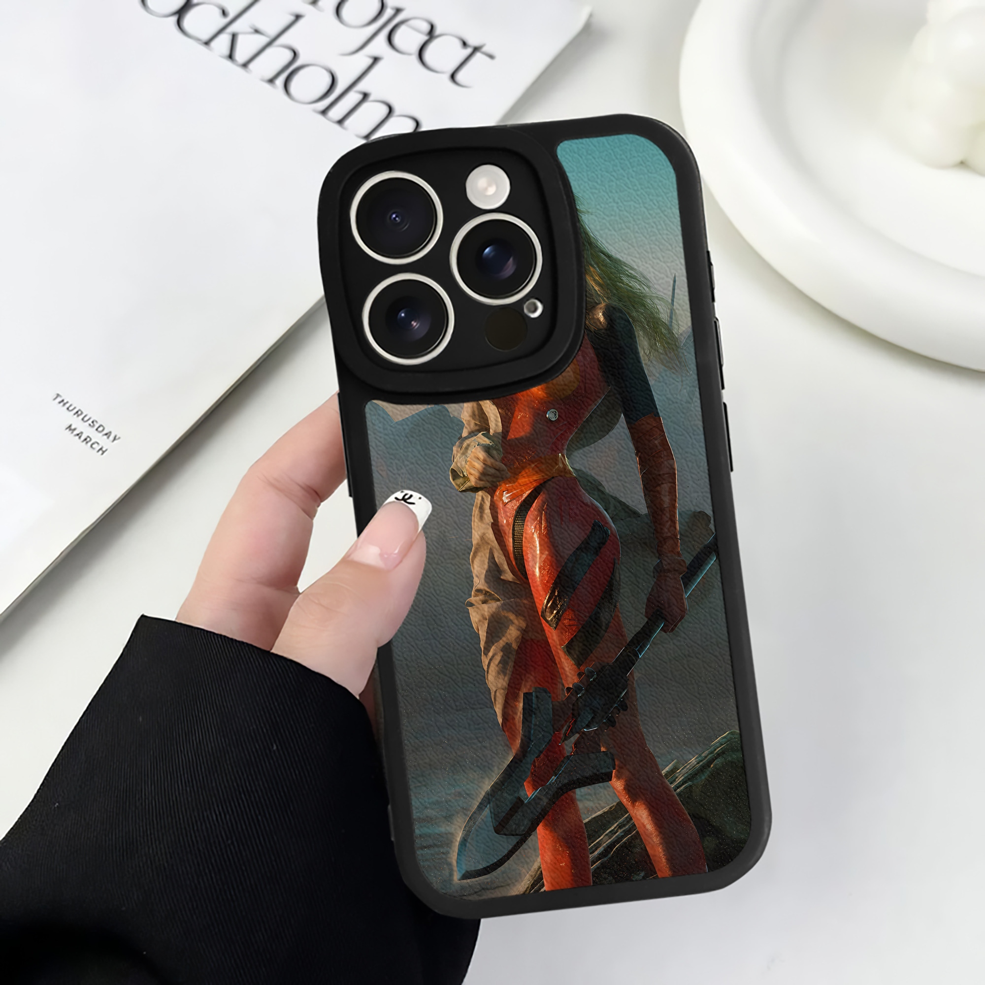 （画像用） EVA 新世紀エヴァンゲリオン 【iPhone 16シリーズ対応】シリコンスマホケース（レザー調） 材質：シリコン